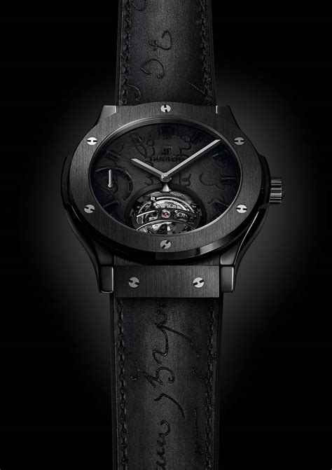 hublot tourbillon berluti|Hublot tourbillon.